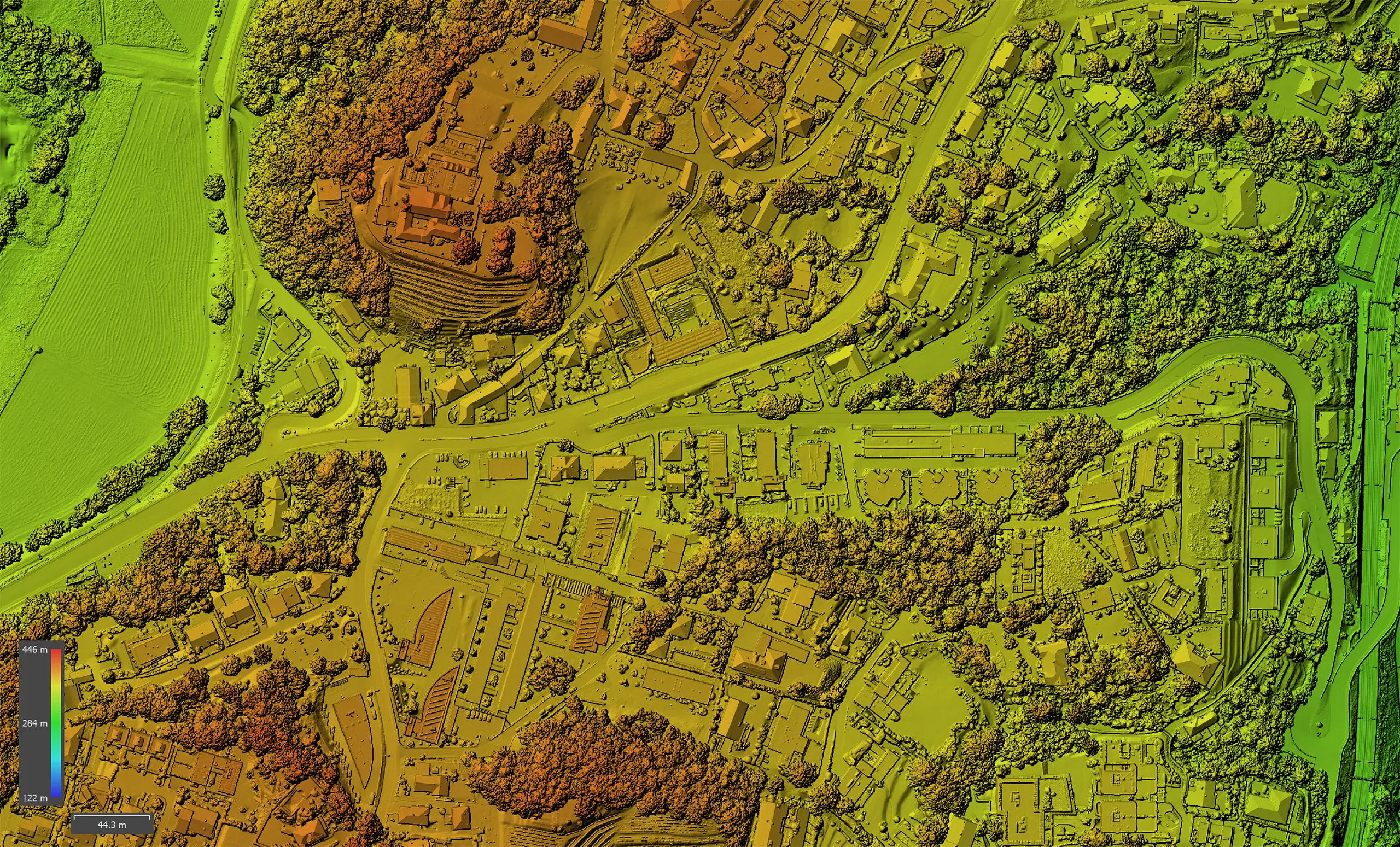 Rilievo aerofotogrammetrico con drone SAPR