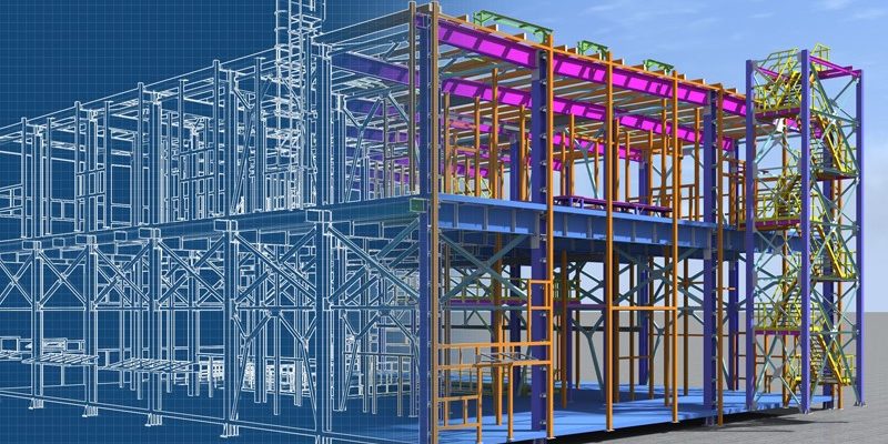 Schermo con modello BIM 3D di un edificio storico in Archicad